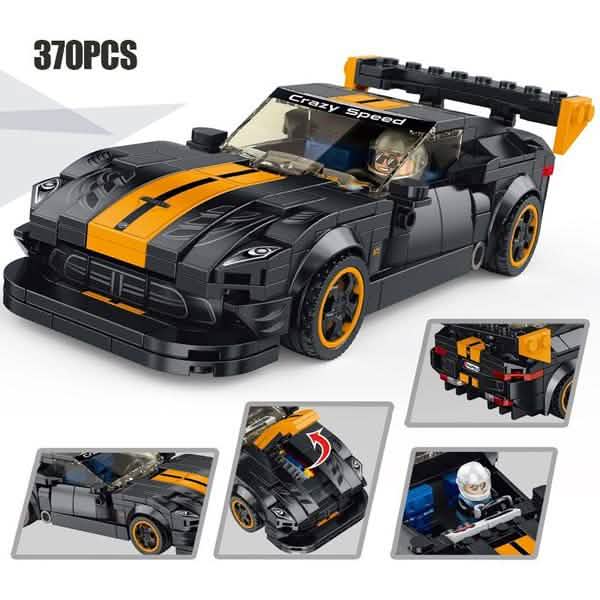 Building Blocks Racing Car Model