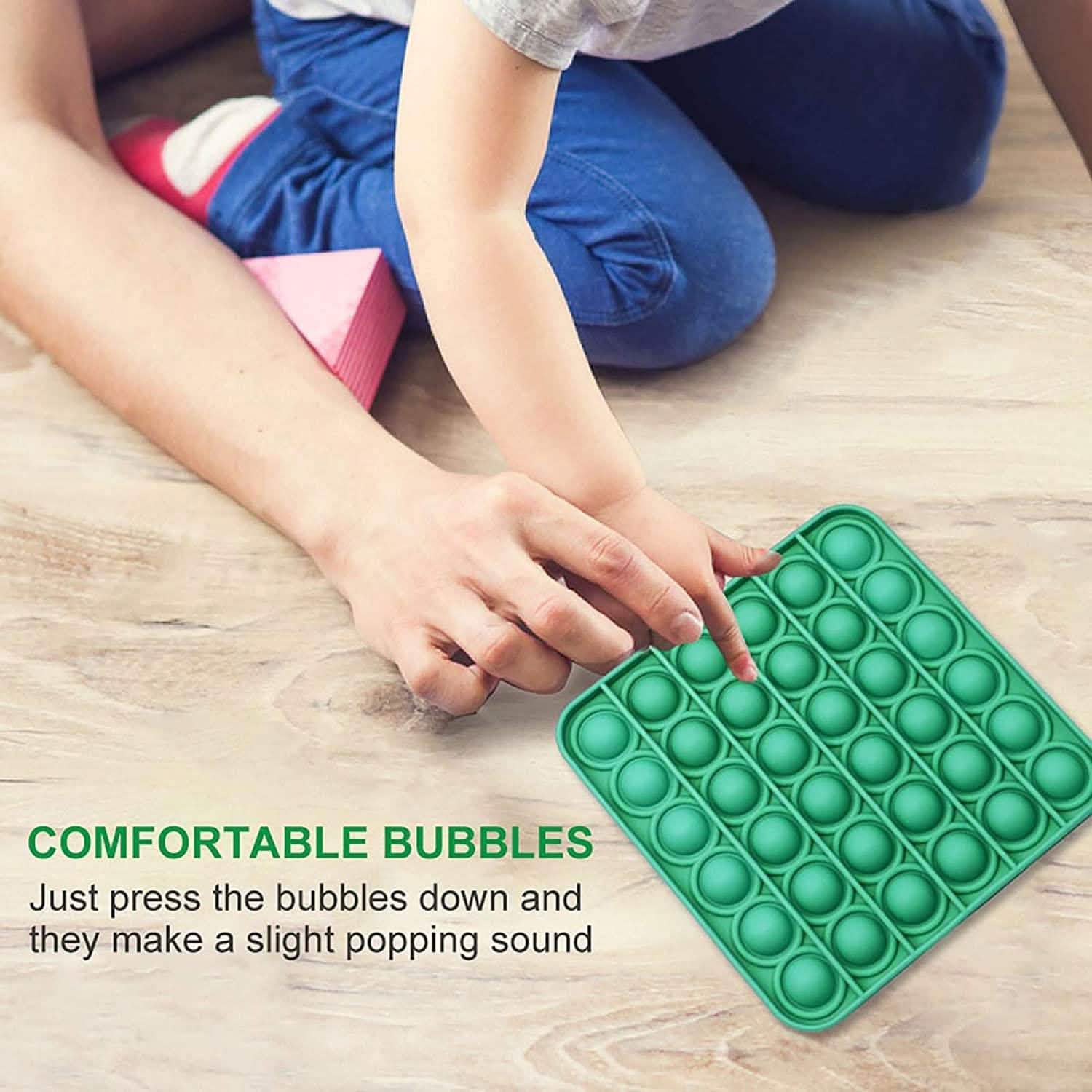 3-Pieces: Bubble Squeeze Sensory Fidget Toy