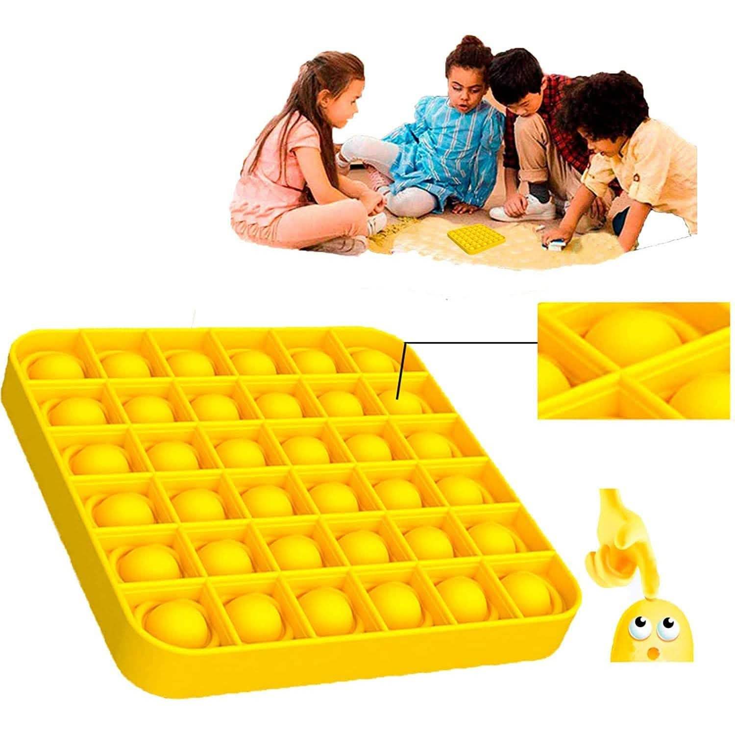 3-Pieces: Bubble Squeeze Sensory Fidget Toy