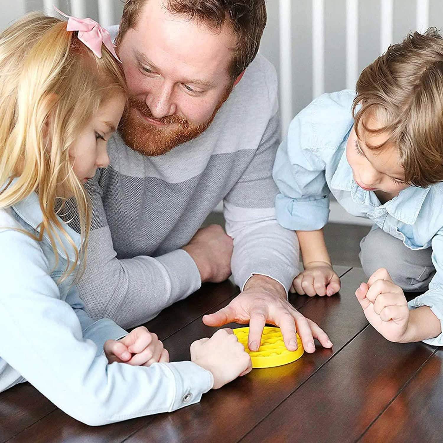 3-Pieces: Bubble Squeeze Sensory Fidget Toy