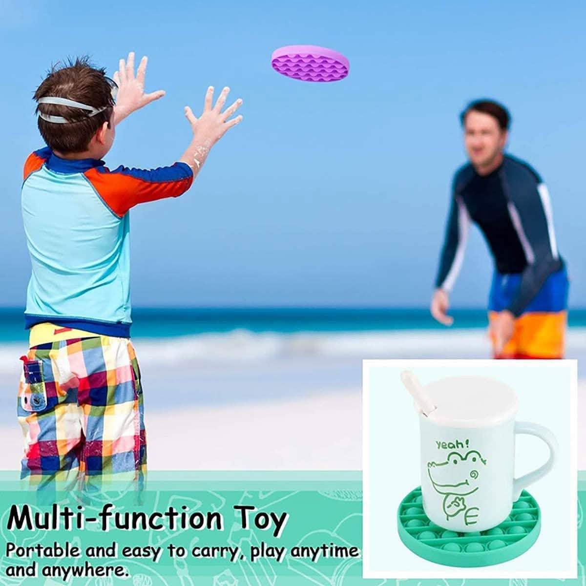 3-Pieces: Bubble Squeeze Sensory Fidget Toy