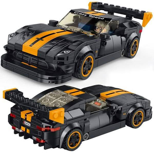 Building Blocks Racing Car Model
