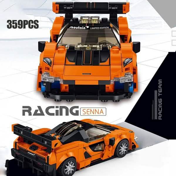 Building Blocks Racing Car Model