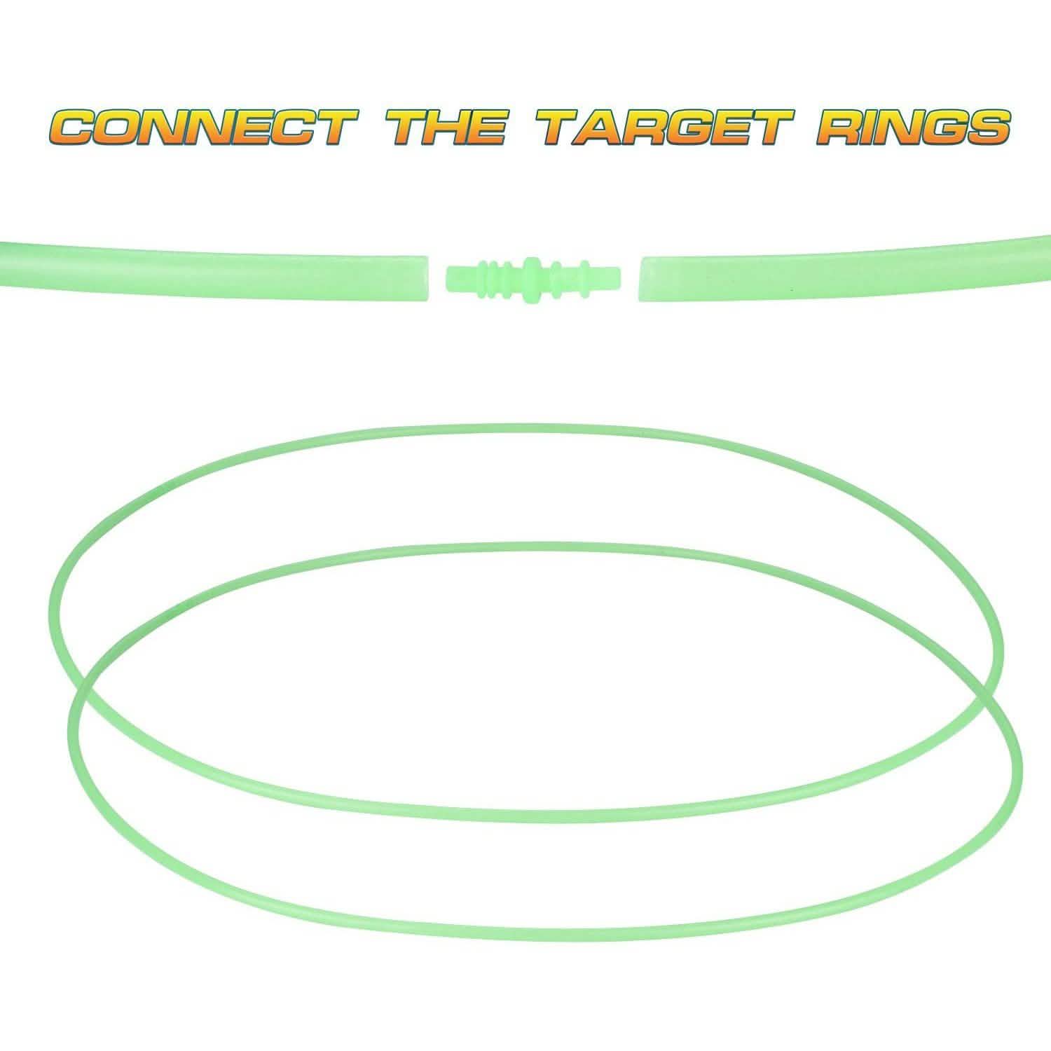 Glow in The Dark Lawn Darts Game Outdoor Backyard Toy for Kids & Adults