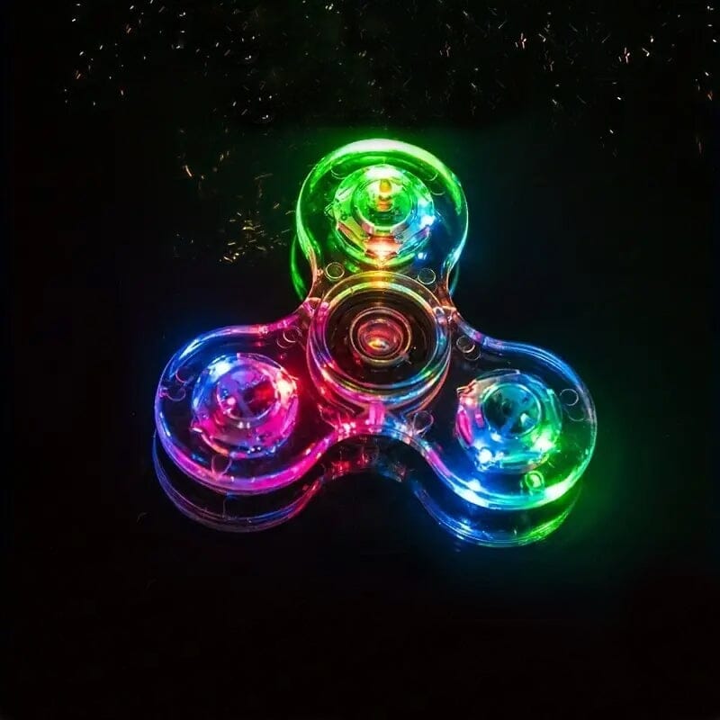 Glow-in-the-Dark LED Fidget Spinner