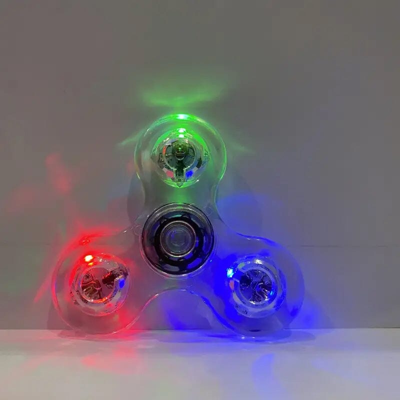 Glow-in-the-Dark LED Fidget Spinner