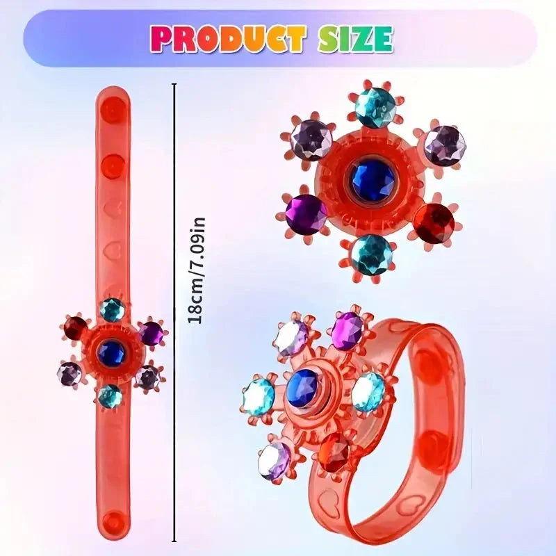 Rotary Gyro Watch Bracelet Toy for Kids